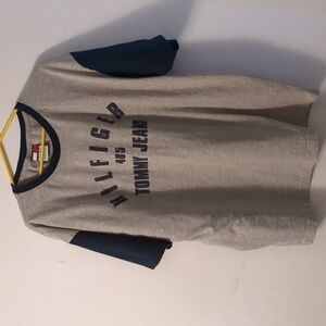 Vintage Tommy Hilfiger ringer tee size XXL